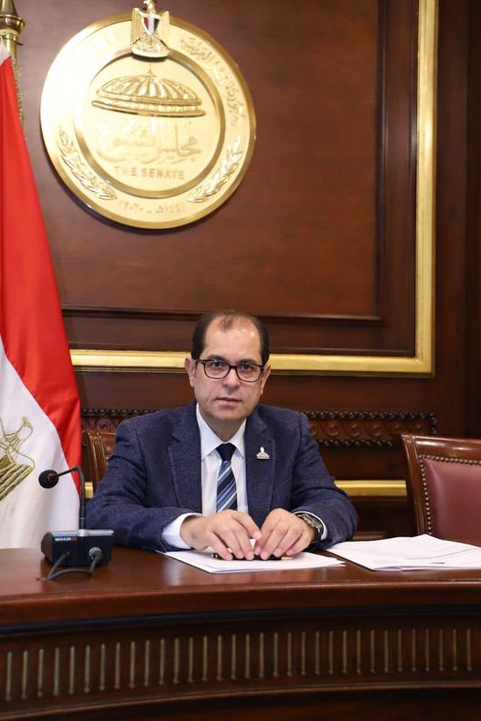 الدكتور يوسف عامر، رئيس لجنة الشئون الدينية والأوقاف بمجلس الشيوخ